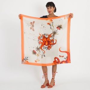 Alice Acreman Silk Scarf “Oracle Silk”